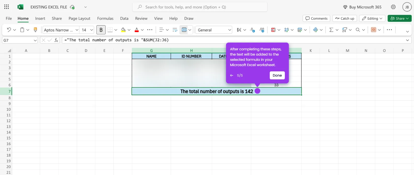 How to Add Text to a Formula in Microsoft Excel: 1-Min Guide